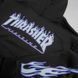 Худі Thrasher з вогненним принтом, чорне, унісекс L-XL 140280 140280 фото 4