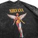 Футболка Nirvana с принтом ангела "In Utero", графитовая, унисекс, ONE SIZE 140111 140111 фото 3