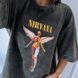 Футболка Nirvana с принтом ангела "In Utero", графитовая, унисекс, ONE SIZE 140111 140111 фото 8