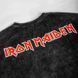 Футболка Iron Maiden з вогненним принтом "The Number of the Beast" виварена, графітова, унісекс, ONE SIZE, 140063 140063 фото 5