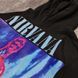 Худи NIRVANA MAN, черное с неоновым принтом S 140214 фото 3