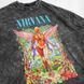 Футболка Nirvana с анатомическим ангелом в саду, графитовая, унисекс S 140115 140115 фото 3