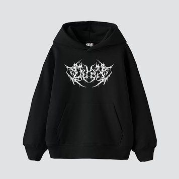 Худі GOTHIC з готичним логотипом, чорне, унісекс S-M 8880000000989 фото