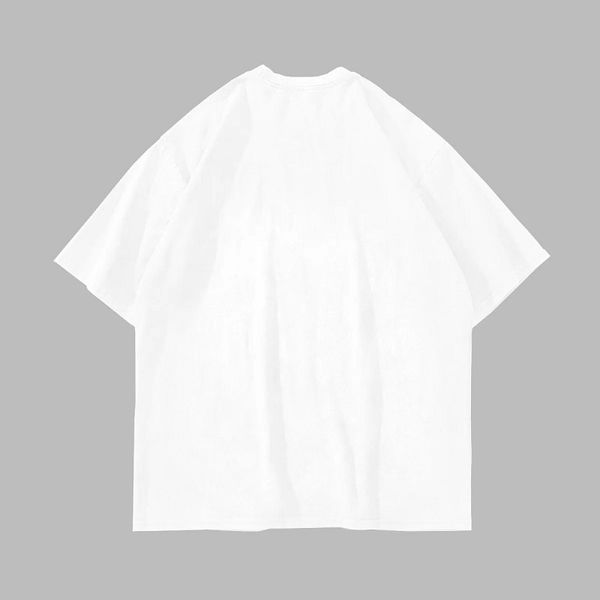 Футболка Lost Souls, белая с черно-голубым принтом унисекс L-XL 140429 140429 фото