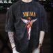 Парні футболки Nirvana з принтом ангела "In Utero", унісекс Темно-сірий S + Темно-сірий S 140111 + 140111 140111+140115 фото 10