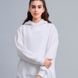Худі однотонне біле без принта, унісекс ONE SIZE 140237 140237 фото 6