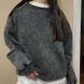 Світшот сірий, без принту S 140241 фото 4