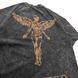 Футболка Nirvana з коричневим концертним принтом, виварена темно-сіра, унісекс, ONE SIZE 140103 140103 фото 5